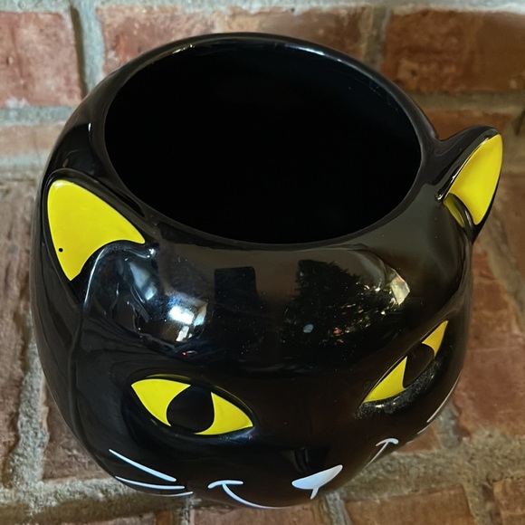 Yankee Candle Large Black Cat Kookie Kitty Ceramic Jar - Picture 2 of 5